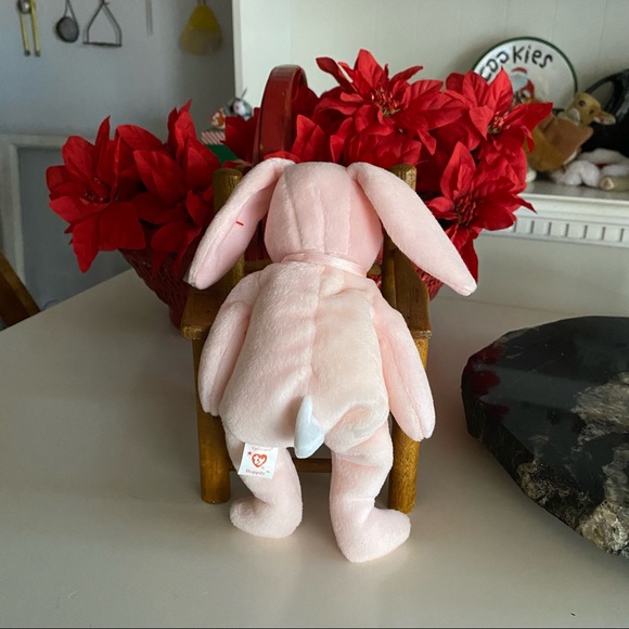 RARE Hoppity The Bunny Ty Beanie Babies RARE SEE DETAILS - Picture 2 of 9